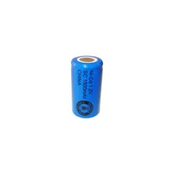 Pila NiCD Sub C 1500 mAh Cabeza plana - 1,2V - Evergreen Pila NiCD Sub C 1500 mAh Cabeza plana - 1,2V - Evergreen