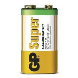 Pilas alcalina 1 x 9V / 6LF22 SUPER - 9V - GP Battery Pilas alcalina 1 x 9V / 6LF22 SUPER - 9V - GP Battery