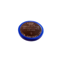 Pile bouton rechargeable Li-Ion LIR 2450 - 3,6V Pile bouton rechargeable Li-Ion LIR 2450 - 3,6V