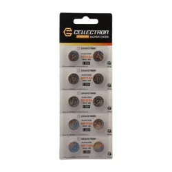 SR1154 10 Pila botón Óxido de plata SR1154 / SR44 / 357 1,55V Cellectron SR1154 10 Pila botón Óxido de plata SR1154 / SR44 / 357 1,55V Cellectron